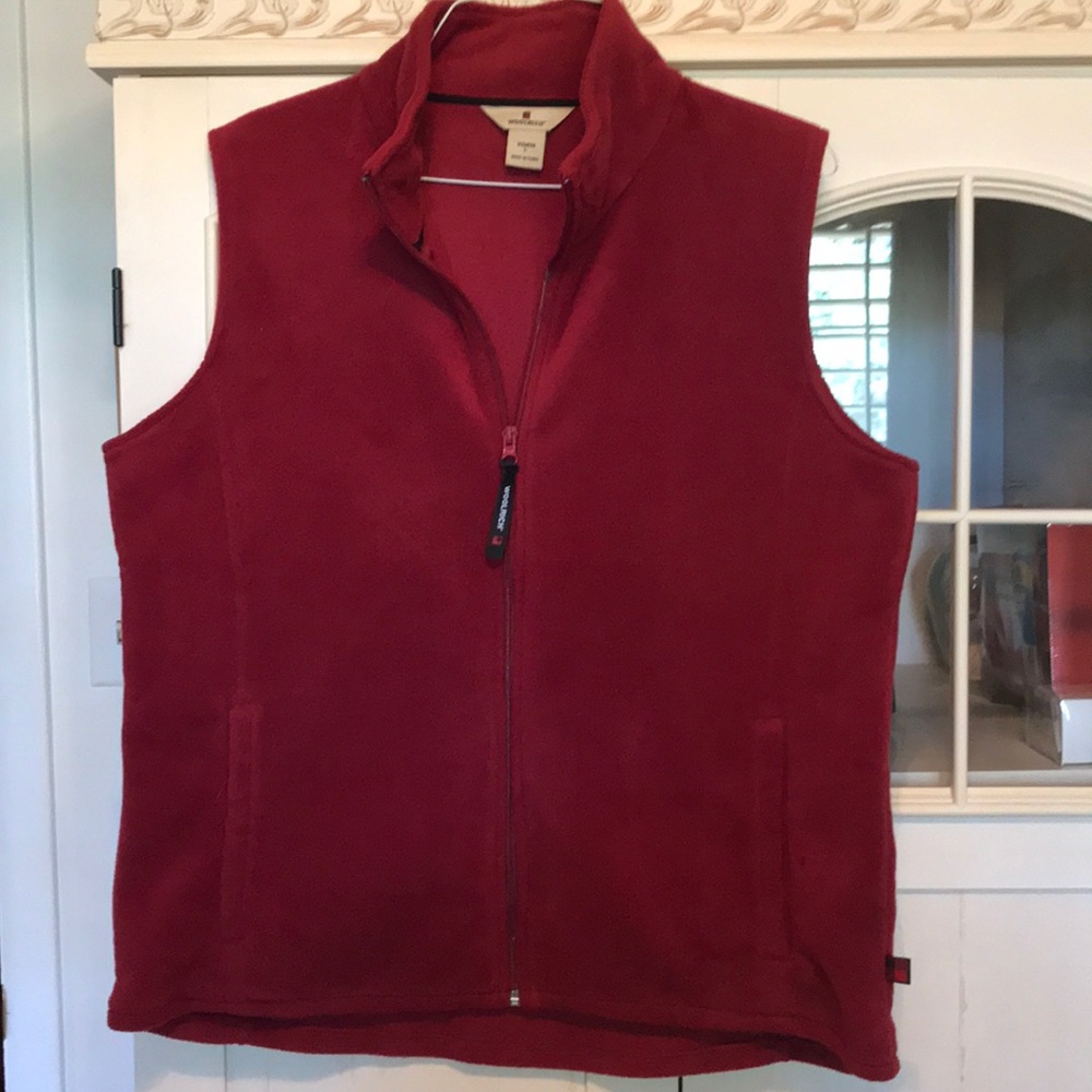 Woolrich fleece vest